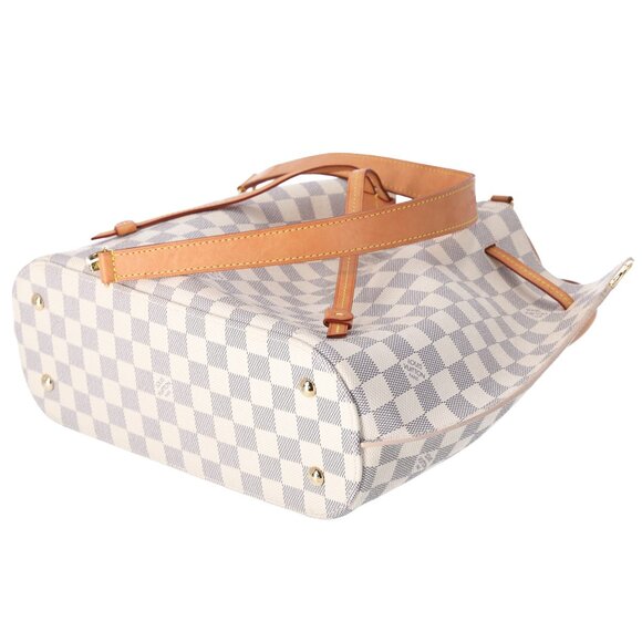 Louis Vuitton Girolata Azur Damier Tote Bag N41579 Canvas Beige - Picture 8 of 11